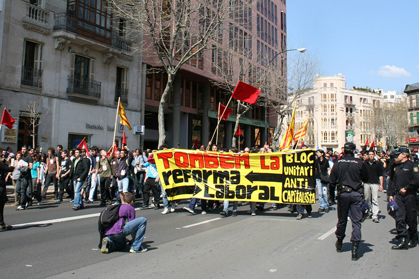 Contra el capitalisme, unitat popular