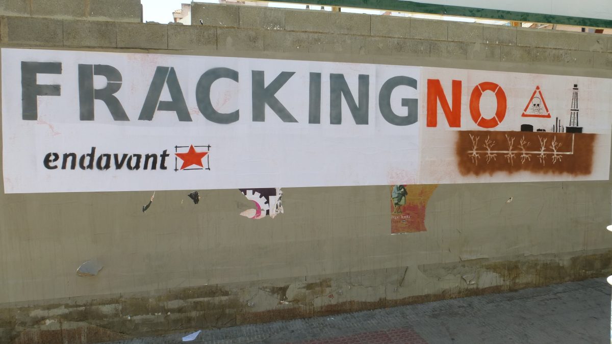 Aturem el fracking. El 22 de juny mobilitzem-nos a Castelló de la Plana