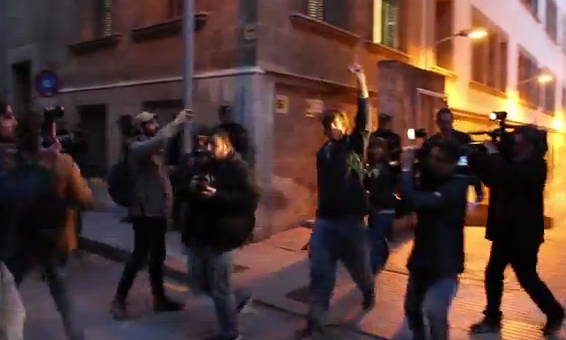 Vídeo-crònica de les concentracions en solidaritat amb les detingudes a Palma el 17 de febrer