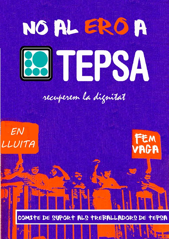 Tot el nostre suport a la vaga indefinida de TEPSA