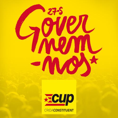 Aquest 27 de setembre, vota CUP!