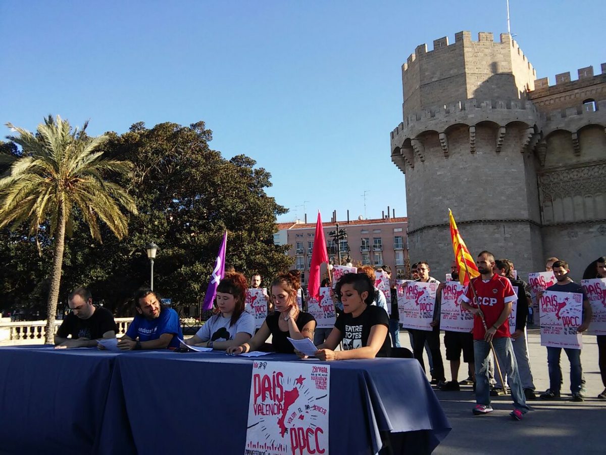 L'esquerra independentista presenta els actes de la Diada del País Valencià
