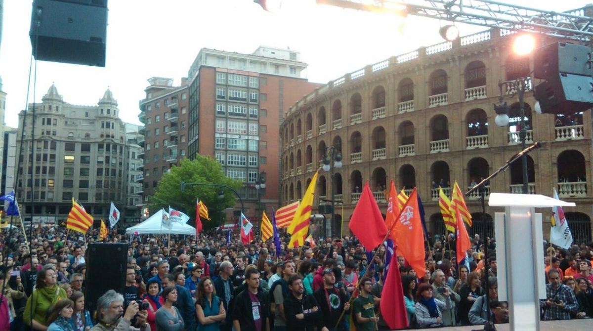 Imatges de la manifestació de la Diada del País Valencià – 23 d'abril de 2016