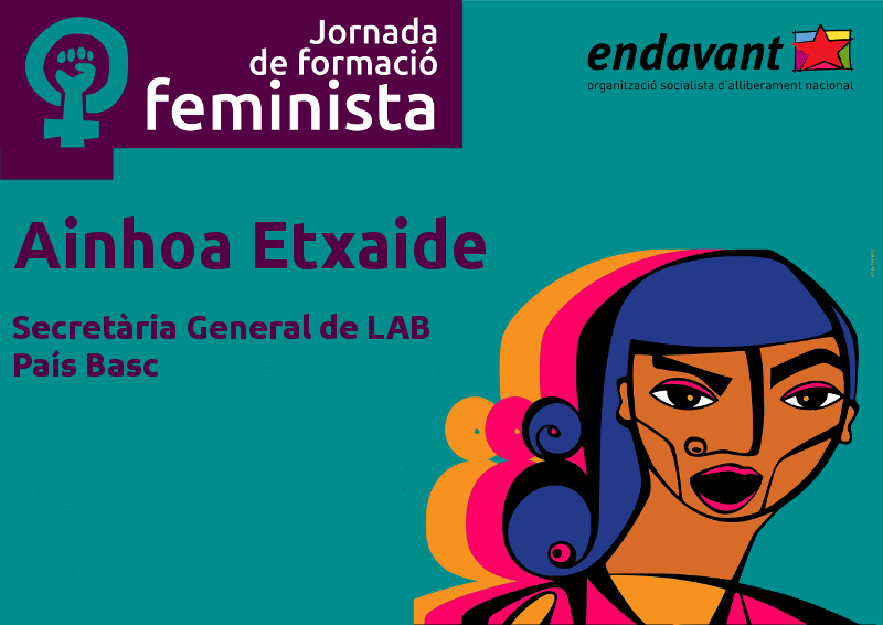Ainhoa Etxaide a la Jornada de Formació Feminista