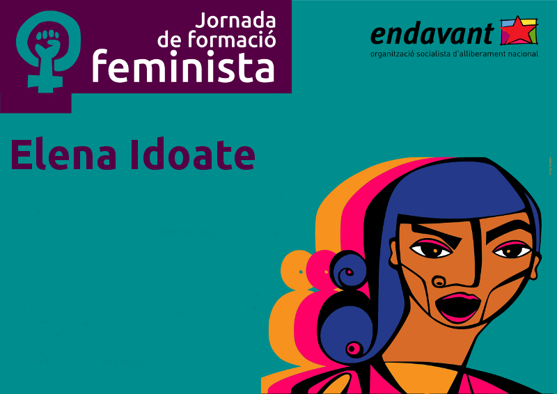 Elena Idoate a la Jornada de Formació Feminista
