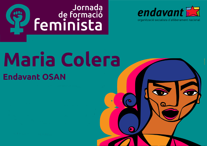Maria Colera a la Jornada de Formació Feminista