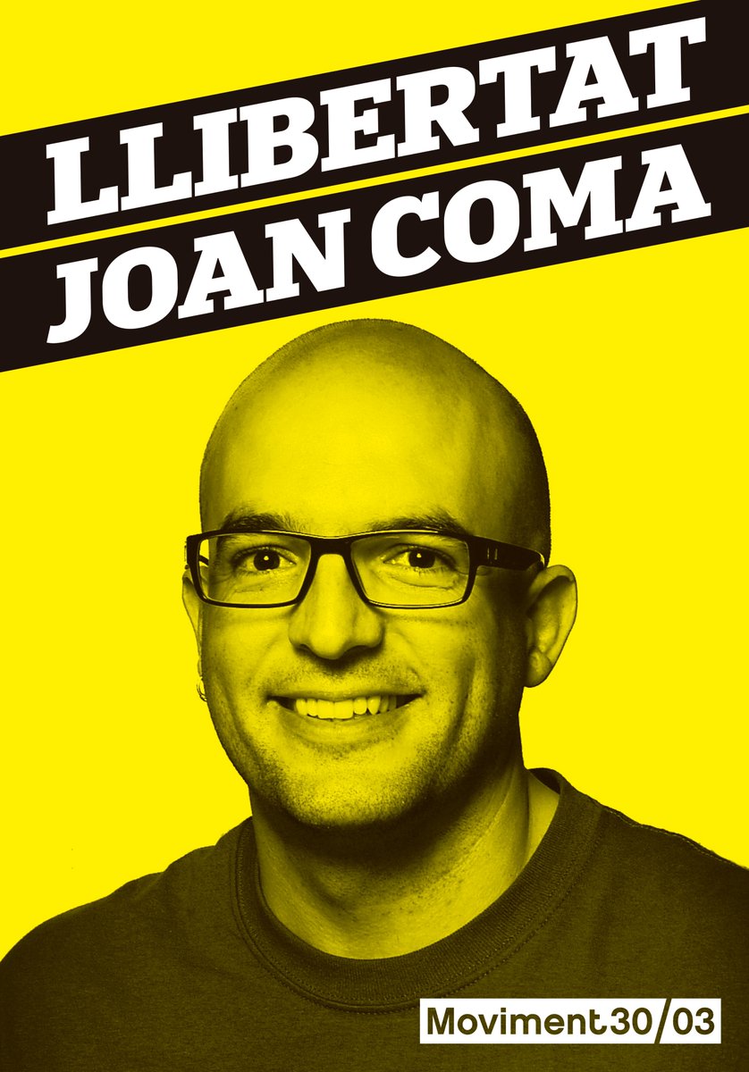 Llibertat Joan Coma! Manifest de l'esquerra independentista d'Osona