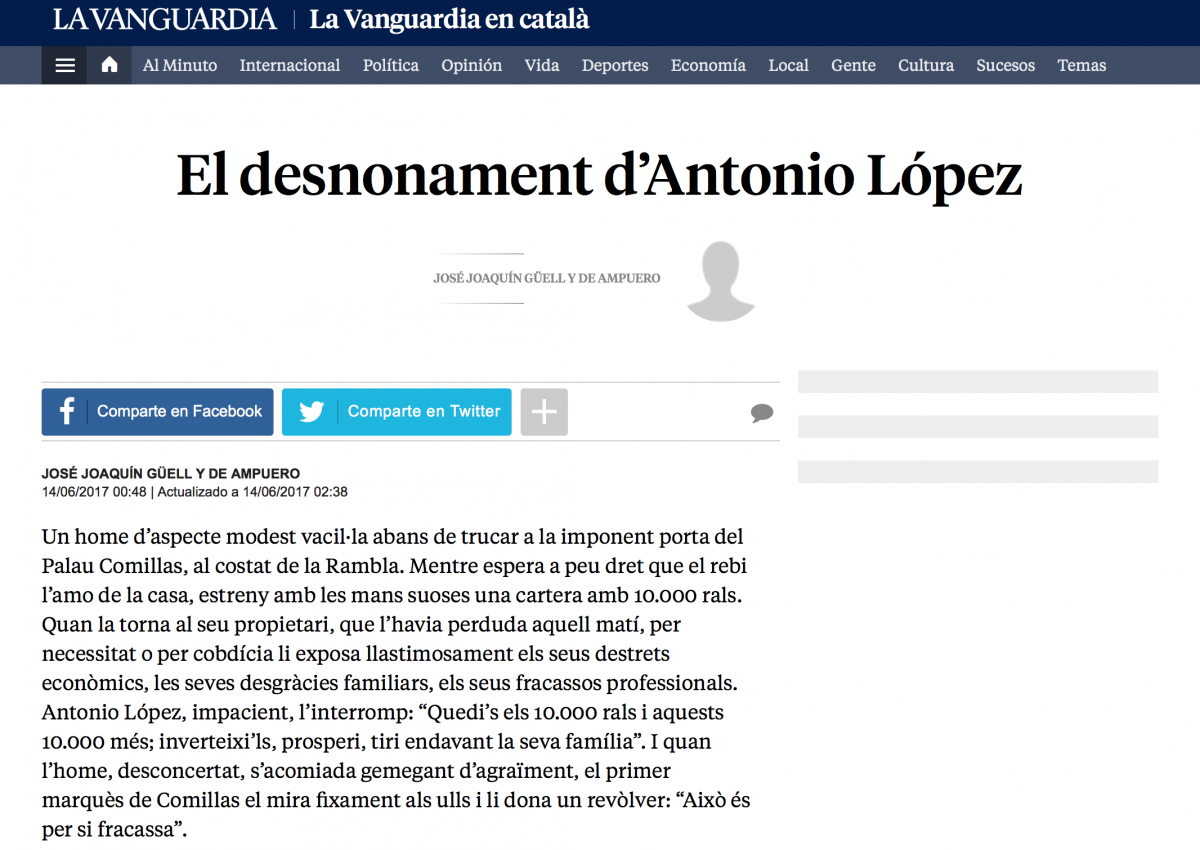 [Ciutat Vella] – Apologia de l'esclavisme