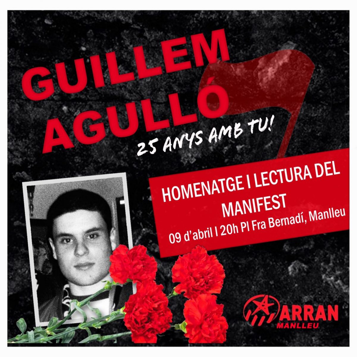 Guillem Agulló: 25 anys amb tu!