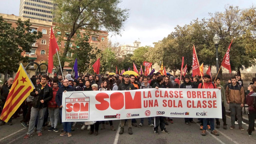 Un 1 de maig socialista i feminista arreu dels Països Catalans