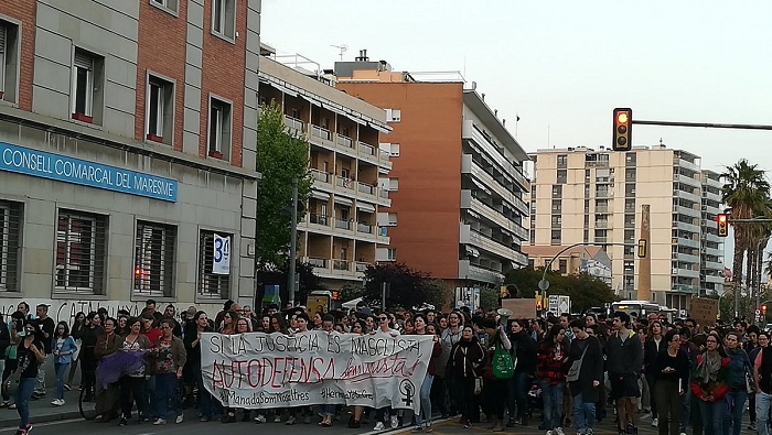 Davant d’un sistema judicial il·legítim, organitzem l’autodefensa feminista!