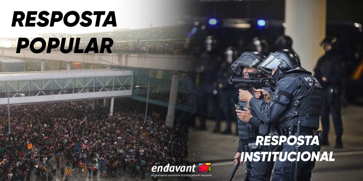 Comunicat d’Endavant (OSAN) a 16 d’octubre de 2019