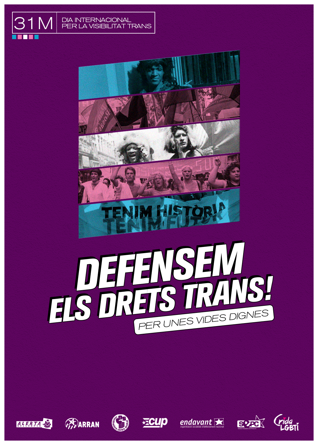 DEFENSEM ELS DRETS TRANS! Per unes vides dignes!