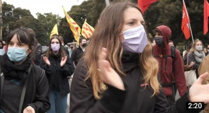 Manifestació de l’Esquerra Independentista 25 d’abril de 2021, València