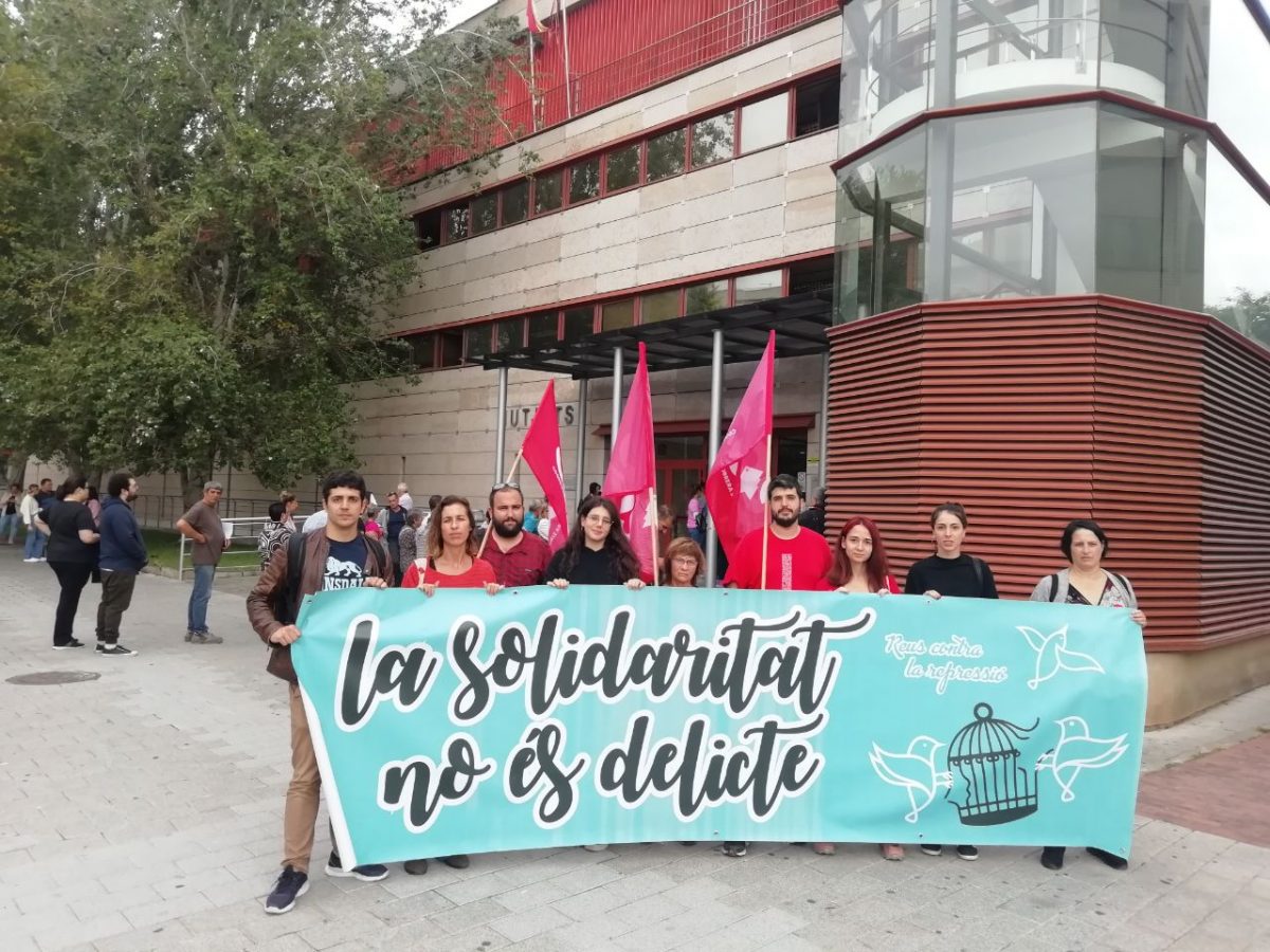 Tres afiliats de la COS declaren a jutjats per la seva militància sindical